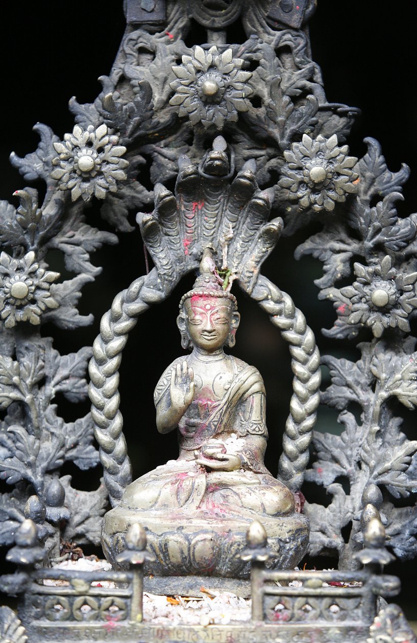 Altın tapınakta Buda, Patan, Nepal by Unbekannt