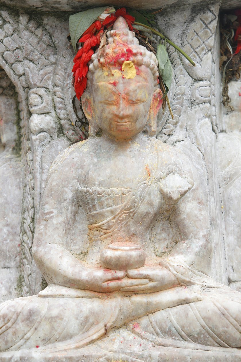 Meditasyon Budası, Kirtipur, Nepal by Unbekannt