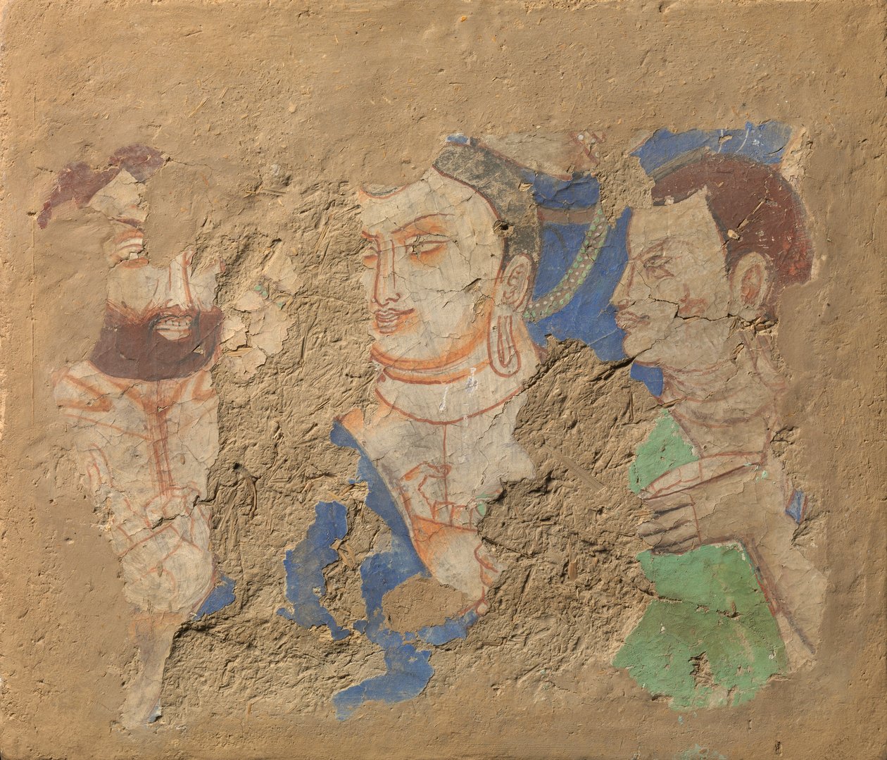 İki Müritli Buda, yak. 6-7 yüzyıl. by Unbekannt