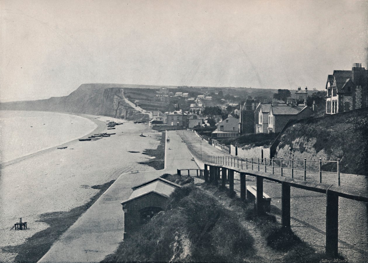 Budleigh Salterton - Vadinin Genel Görünümü, 1895 by Unbekannt
