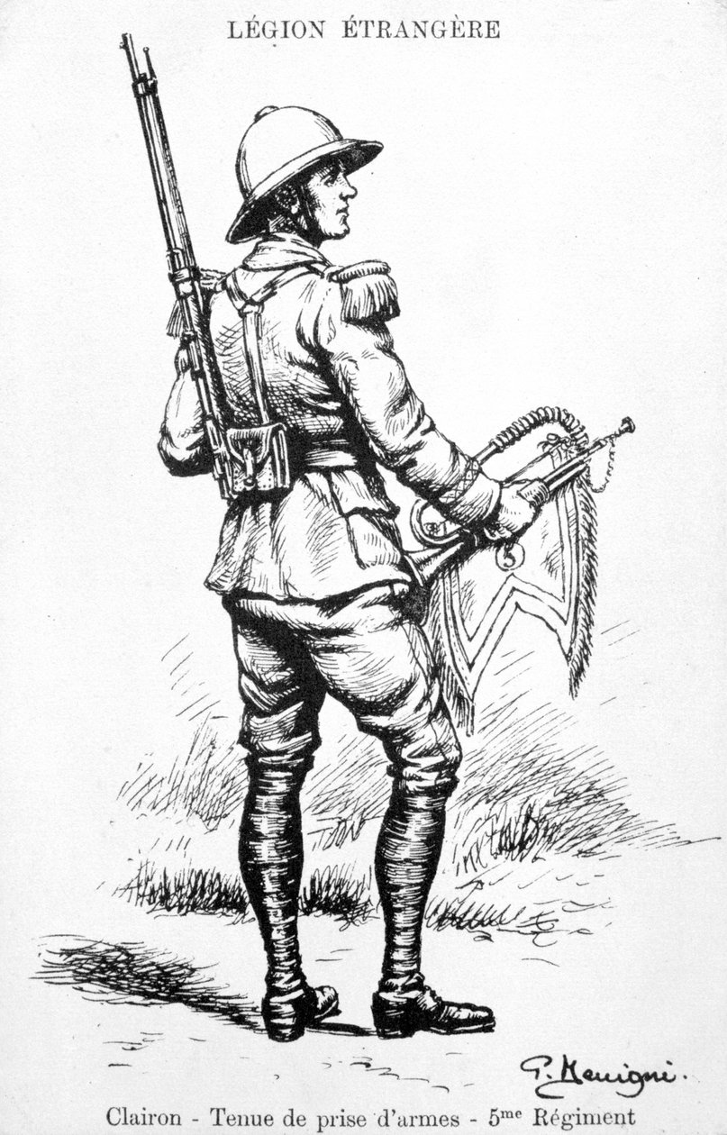 Bugler, Fransız Yabancı Lejyonu