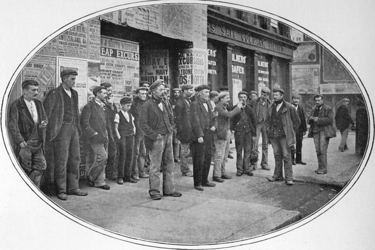 İşe hazır inşaatçılar, Londra, c1900 1901 by Unbekannt