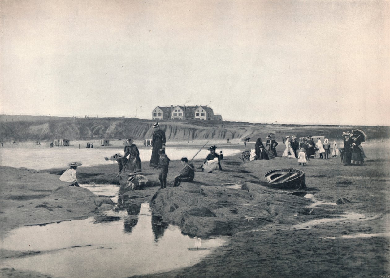 Bundoran - The East Strand, Great Northern Hotel ile, 1895 by Unbekannt