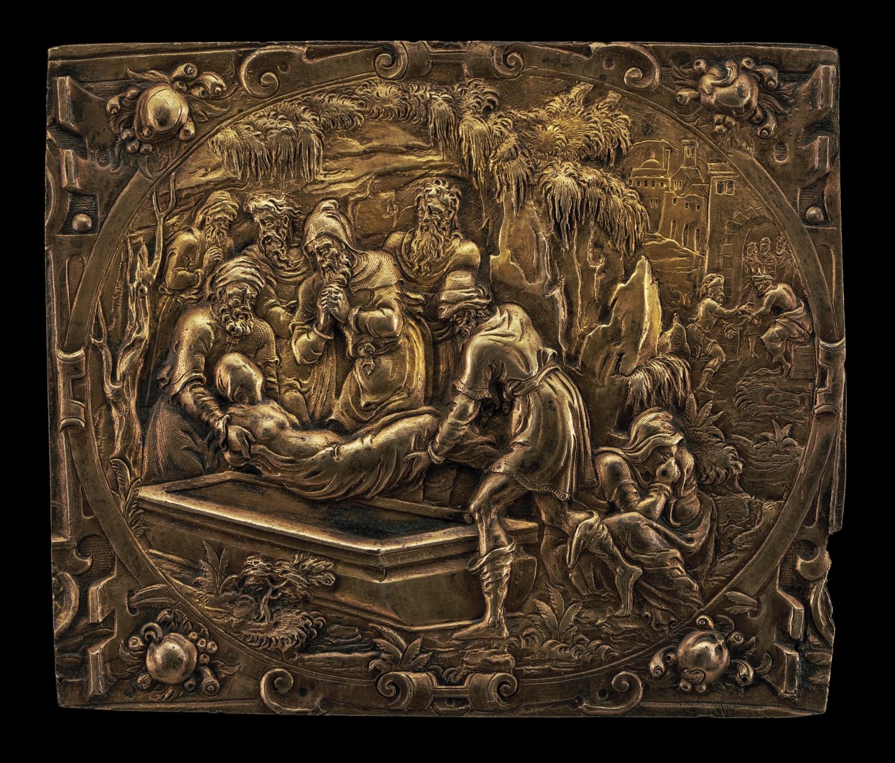 Bir Azizin Cenazesi, c. 1600. by Unbekannt