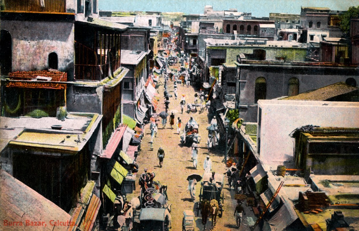 Burra Bazar, Kalküta, Hindistan, 20. yüzyılın başları by Unbekannt