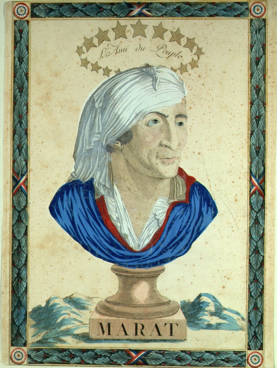Marat Büstü, 1793-1794. by Unbekannt