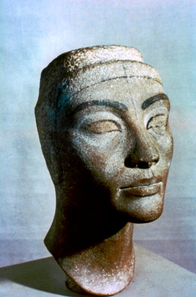 Nefertiti büstü, Mısır, MÖ 1375 by Unbekannt