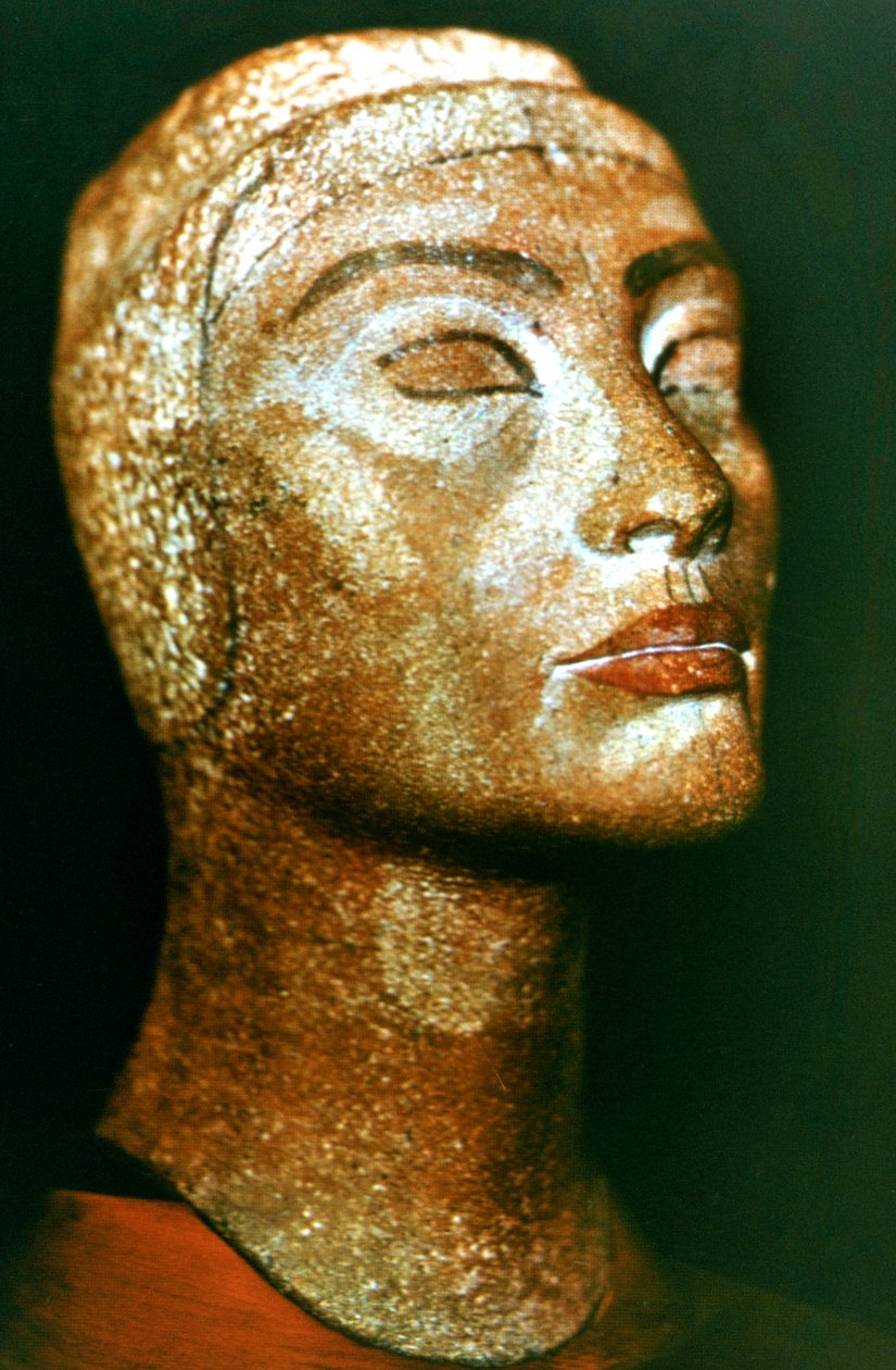 Eski Mısır Firavunu Akhenaten Amenhotep IV