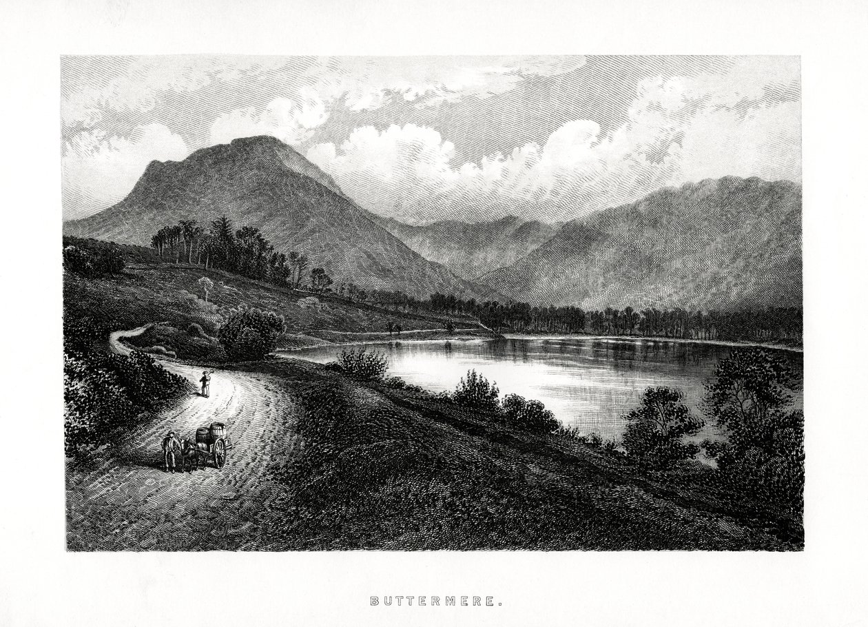 Buttermere, Göller Bölgesi, Cumbria, 1896 by Unbekannt