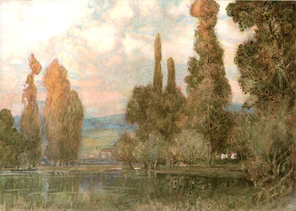 Gölün Kıyısında, 1902. by Unbekannt