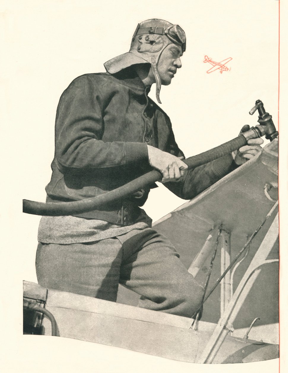 C.W.A. Scott Londra ile konuşuyor: Eğer Bir Gece Uçuyorsanız, Kabinlerle Kalkış, c1935 1935. by Unbekannt