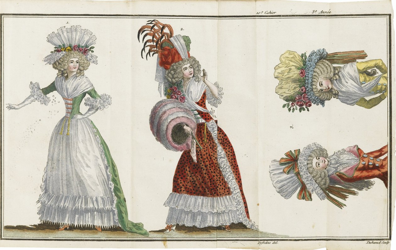 Kabine des Modları veya Yeni Modalar, 1786-1788 by Unbekannt