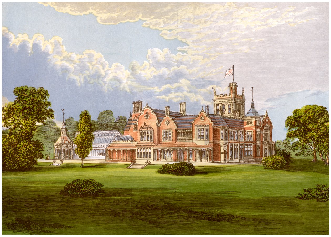 Caen Wood Towers, Middlesex, Reckitt ailesinin evi, c1880 by Unbekannt