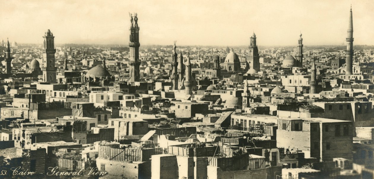 Kahire - Genel Görünüm, c1918-c1939. by Unbekannt