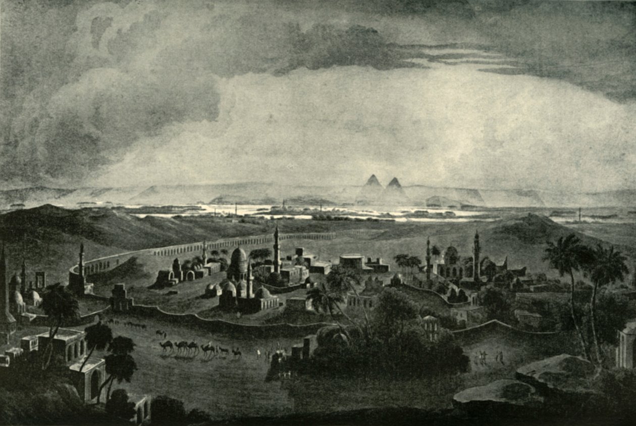 Kahire ve Piramitler, 19. yüzyılın başları, 1901. by Unbekannt