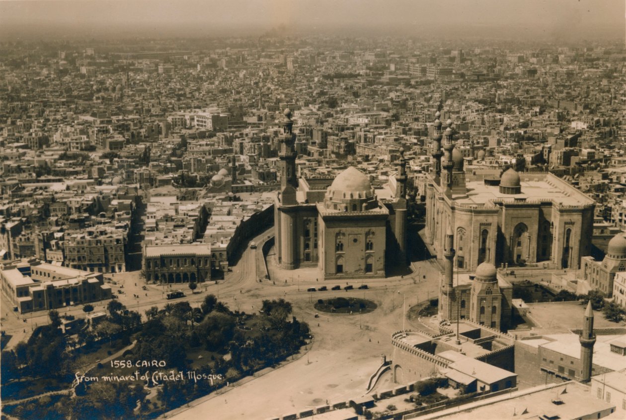 Kahire, Citadel Camii minaresinden, 1936 by Unbekannt
