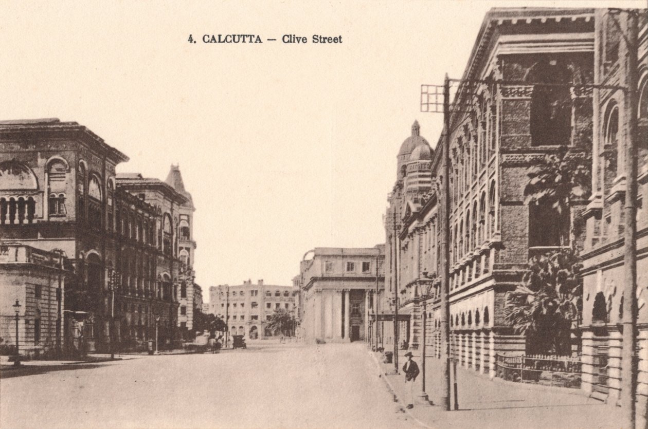 Kalküta - Clive Caddesi, c1900 by Unbekannt