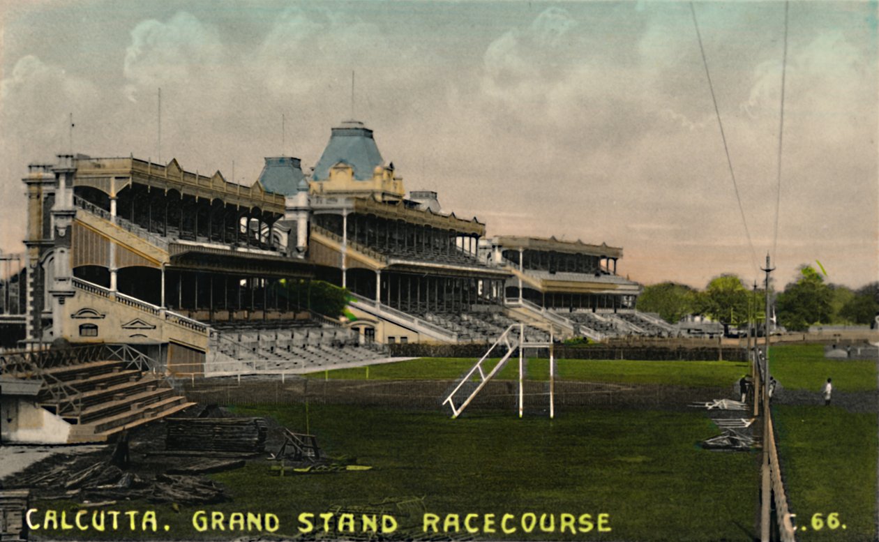 Kalküta. Grand Stand Hipodromu, c1930