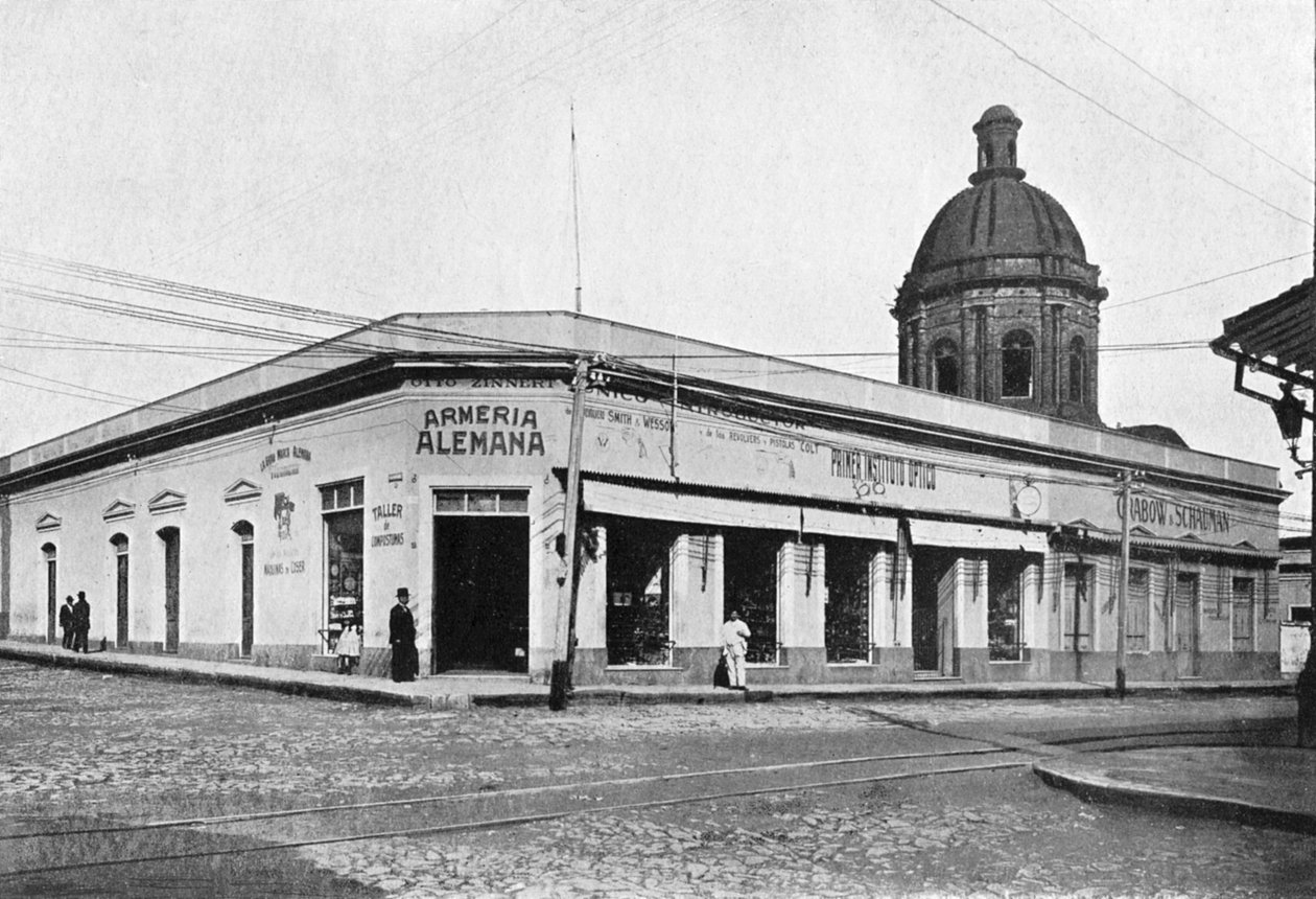 Palmas Caddesi, Asuncion, Paraguay, 1911 by Unbekannt