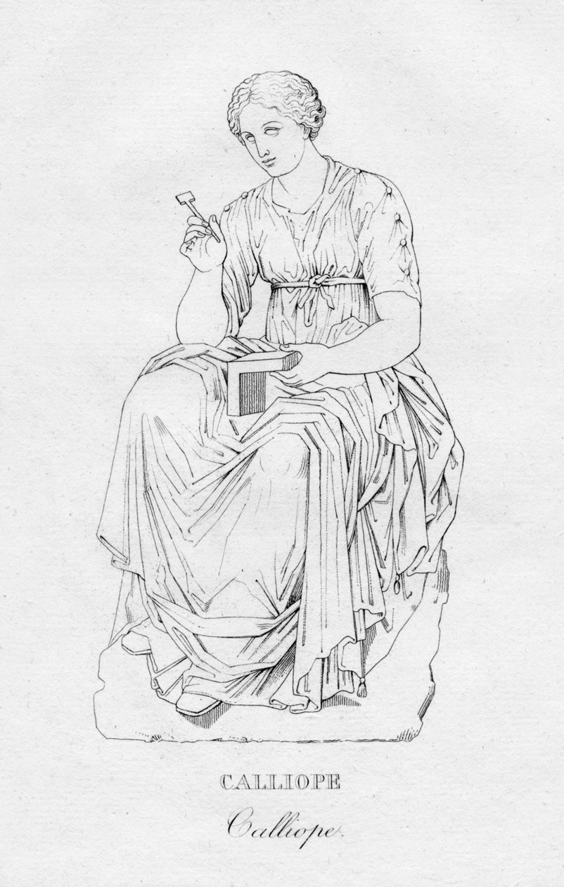 Calliope, c1850 by Unbekannt