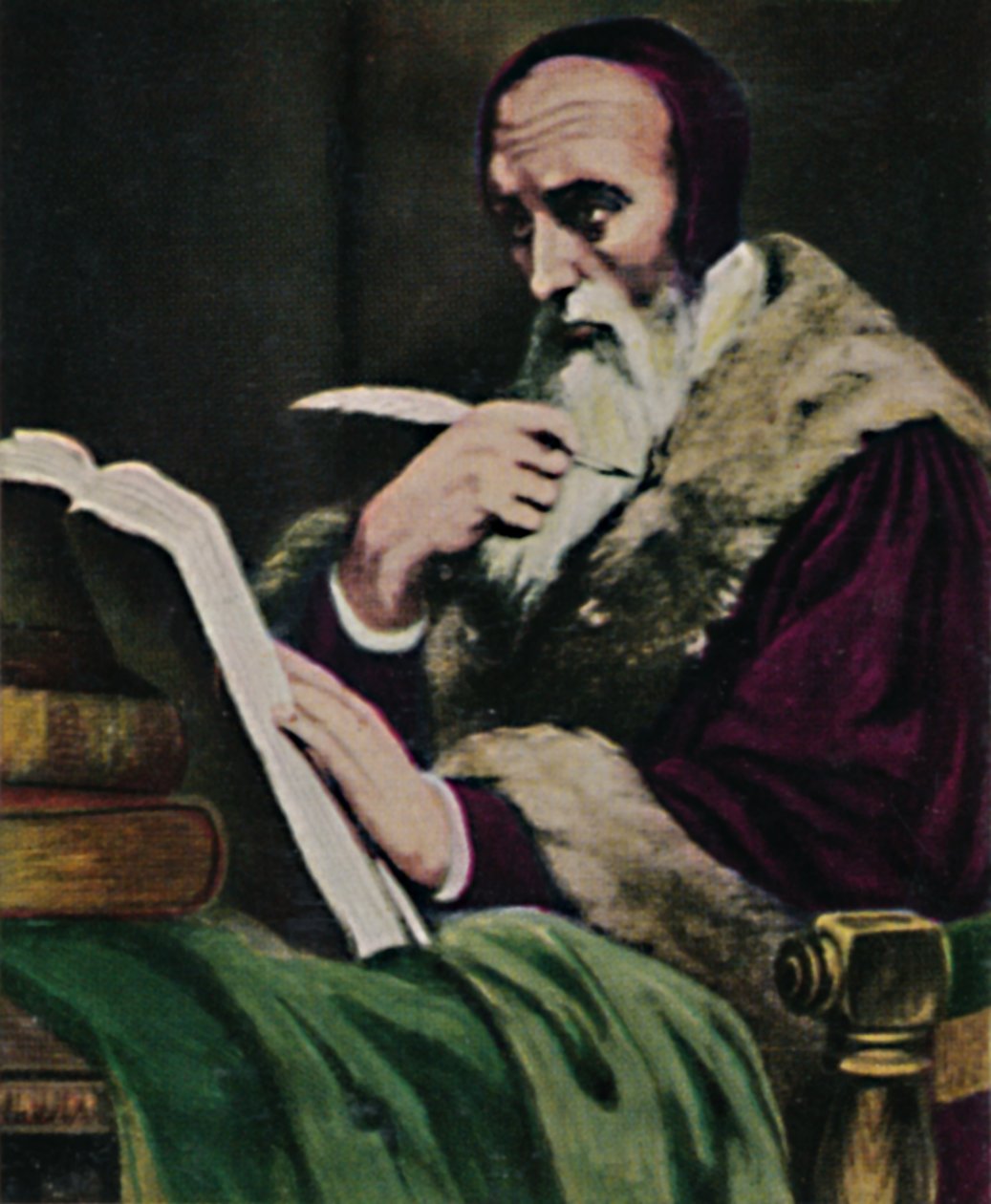 Calvin 1509-1564. - Scheffer