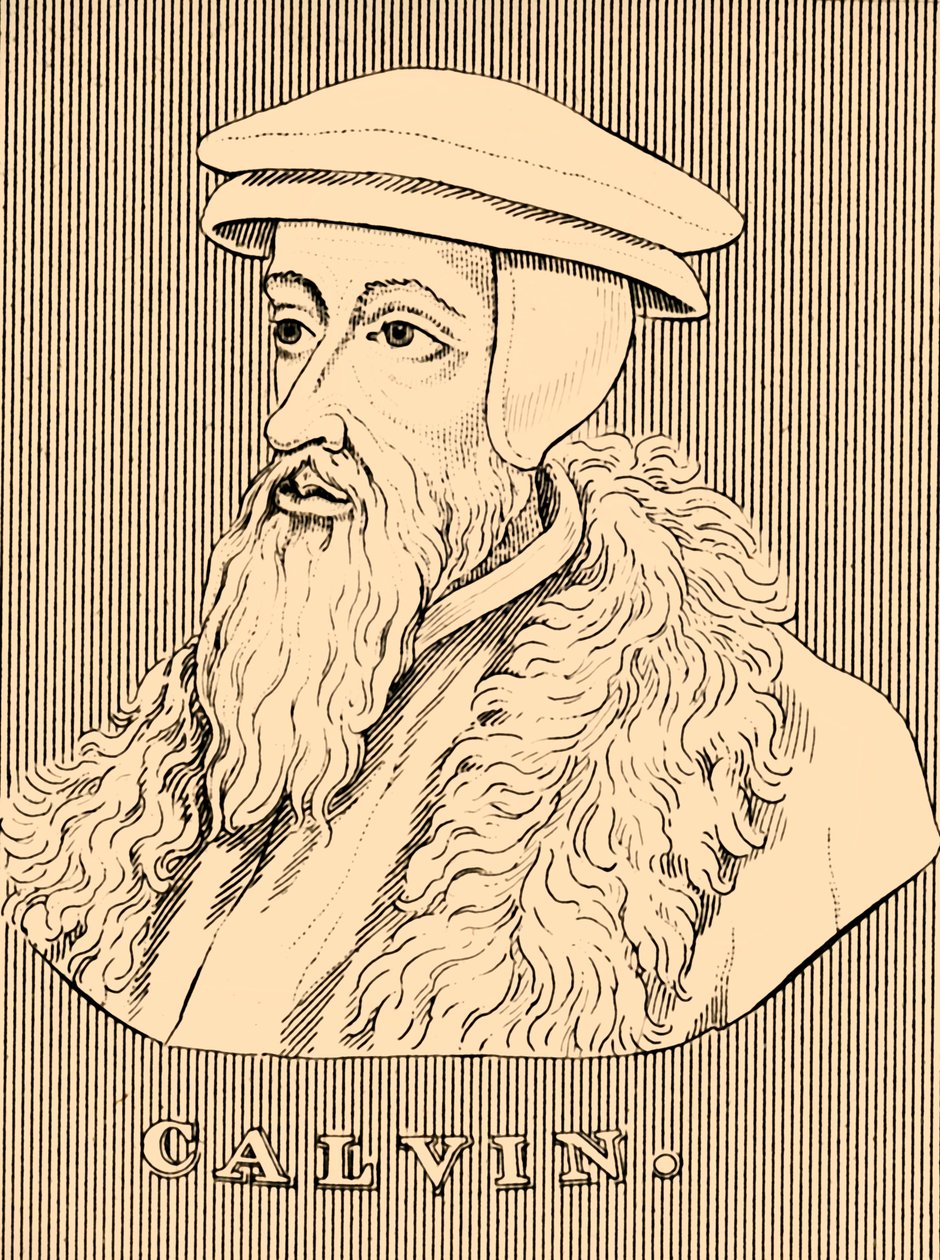 Calvin, 1509-1564, 1830. by Unbekannt