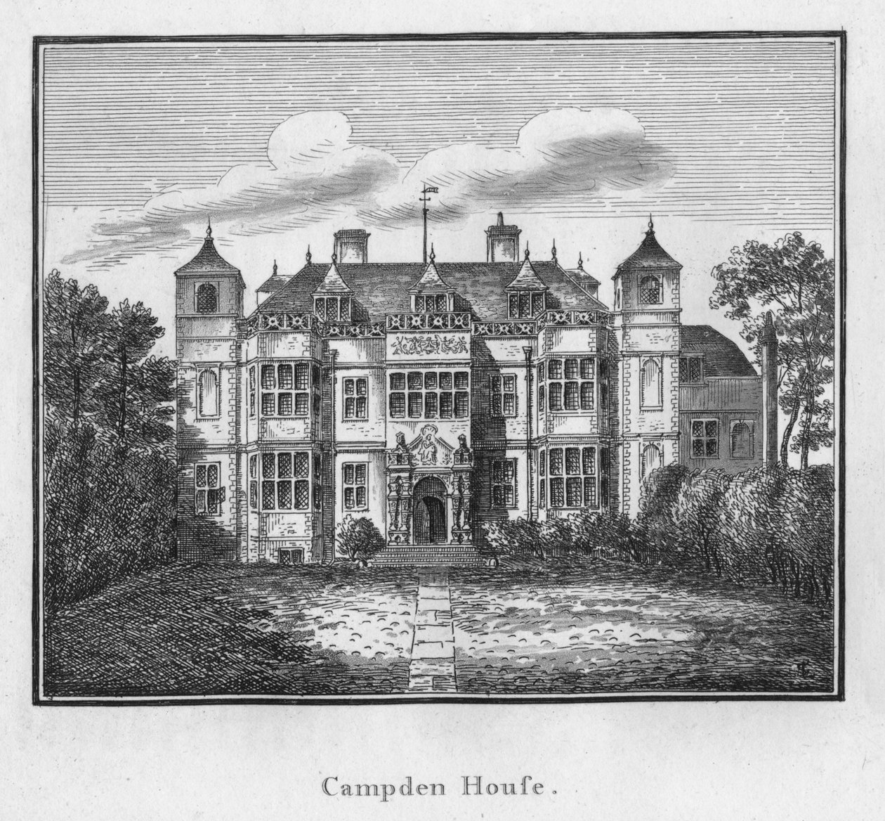Campden Evi, c1792 by Unbekannt