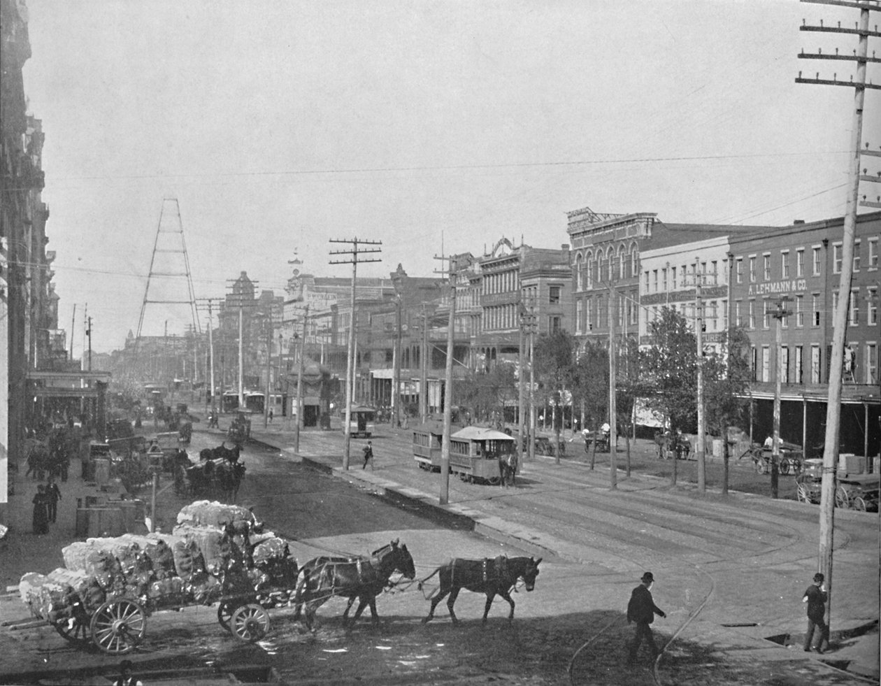 Canal Street, New Orleans, Louisiana, c1897. by Unbekannt