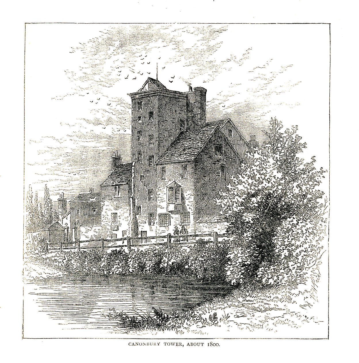 Canonbury Kulesi 1800 Hakkında, 1878 by Unbekannt