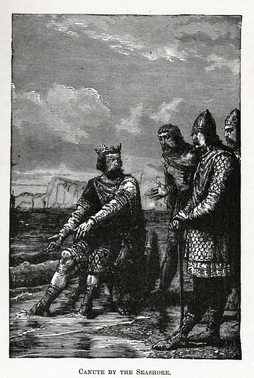 Deniz Kıyısında Canute, 1882 by Unbekannt