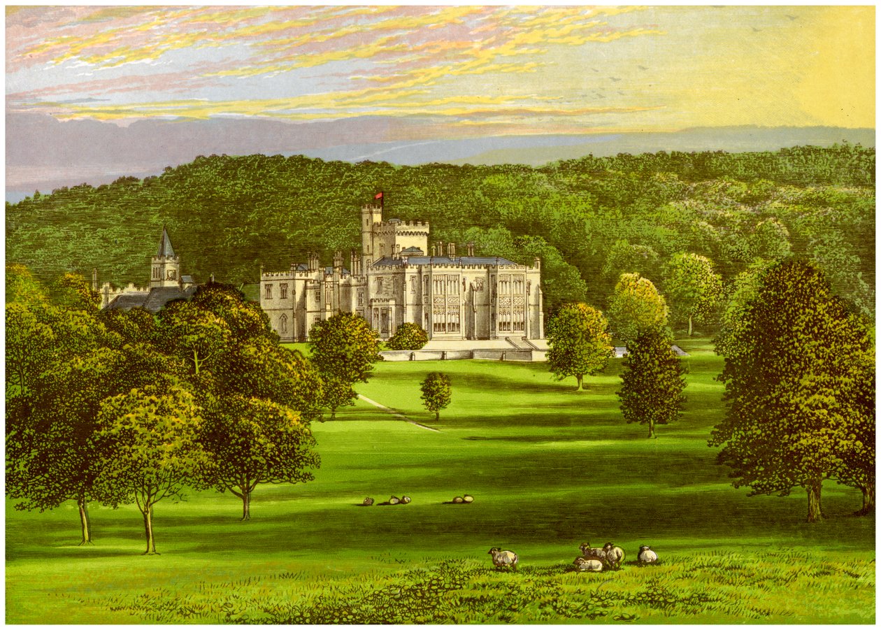 Capernwray, Lancashire, Marton ailesinin evi, c1880 by Unbekannt
