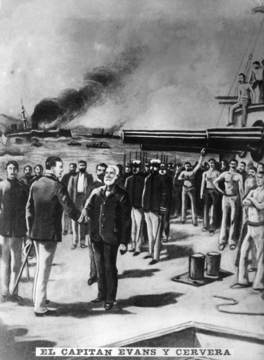 Kaptan Evans ve Cervera, 1898, 1920