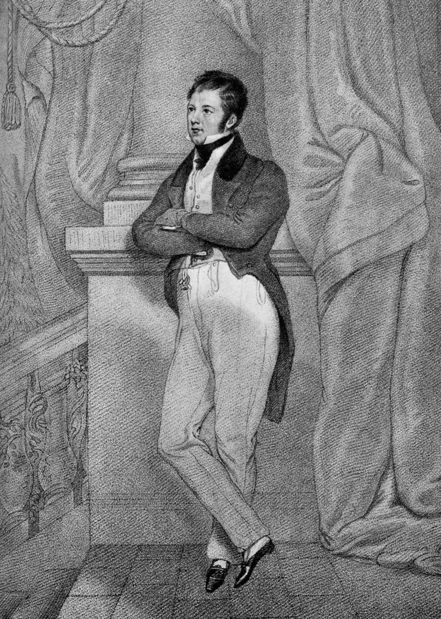 Kaptan Frederick Marryat 1792-1848, İngiliz romancı, 19. yüzyıl 1908 by Unbekannt