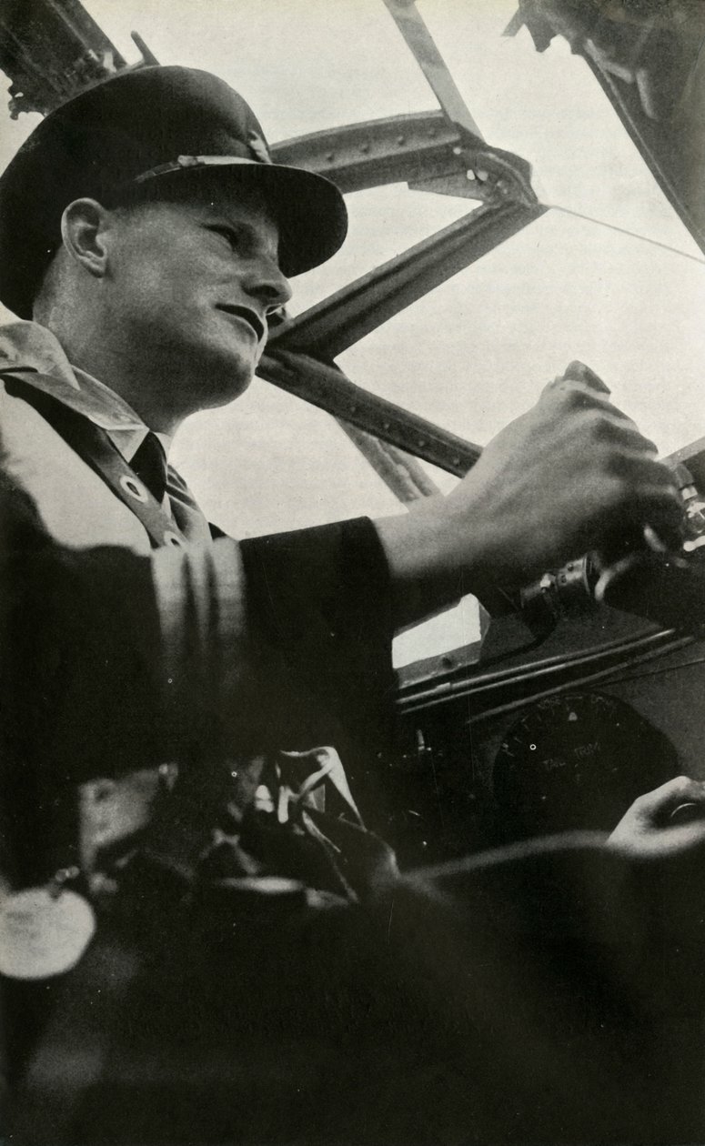 Kaptan Gilbert Rae, BOAC Sivrisinek pilotu, İkinci Dünya Savaşı. c1939-c1944 1946. by Unbekannt