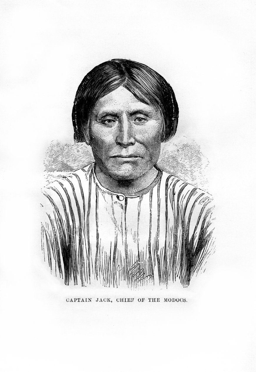 Kaptan Jack, Kızılderili Modoc kabilesinin şefi, 1872 by Unbekannt