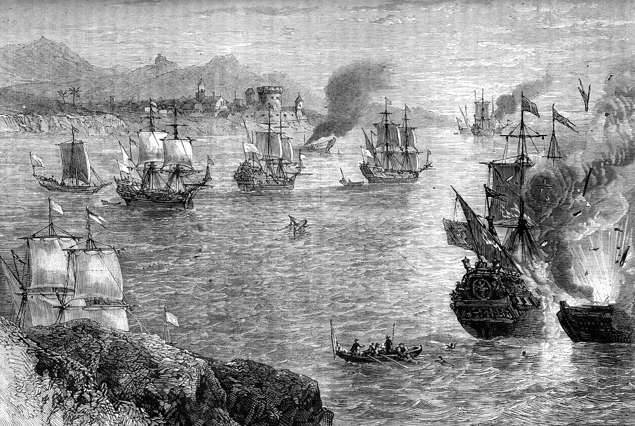İspanyol filosunun Kaptan Morgans yenilgisi, 1660