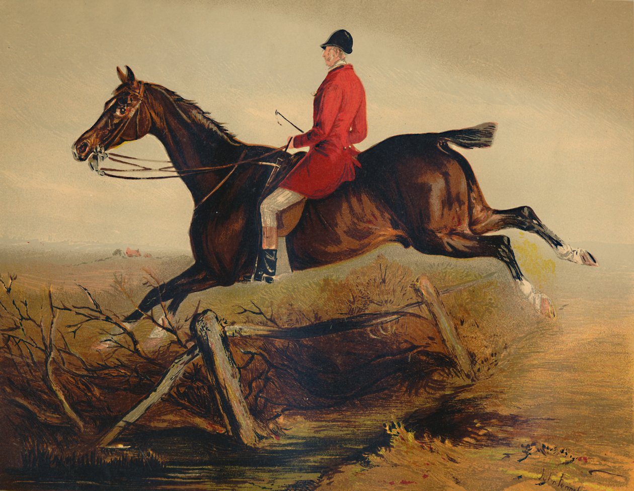 Favori İrlandalı Avcısı Kaptan Percy Williams, c1879. by Unbekannt