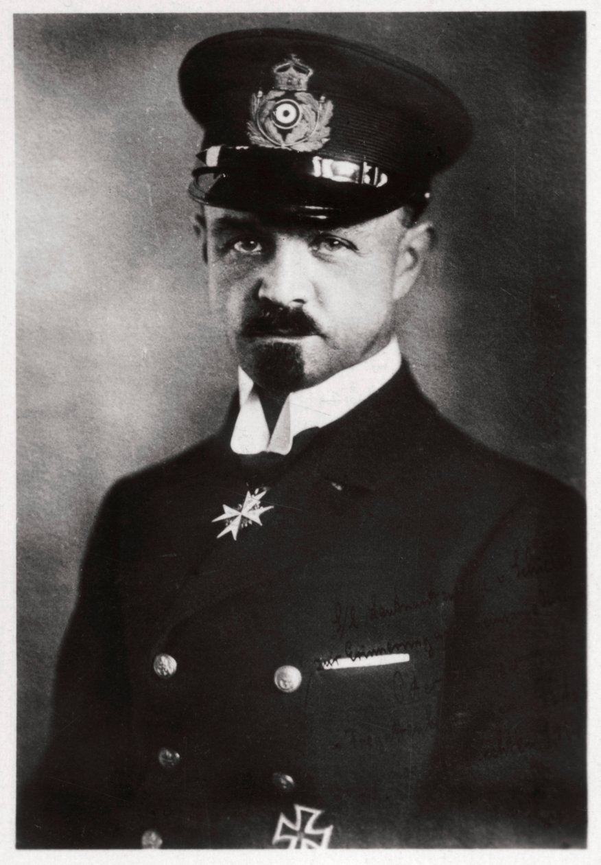 Kaptan Peter Strasser, Alman zeplin filo komutanı, I. Dünya Savaşı, 1916-1918 1933 by Unbekannt
