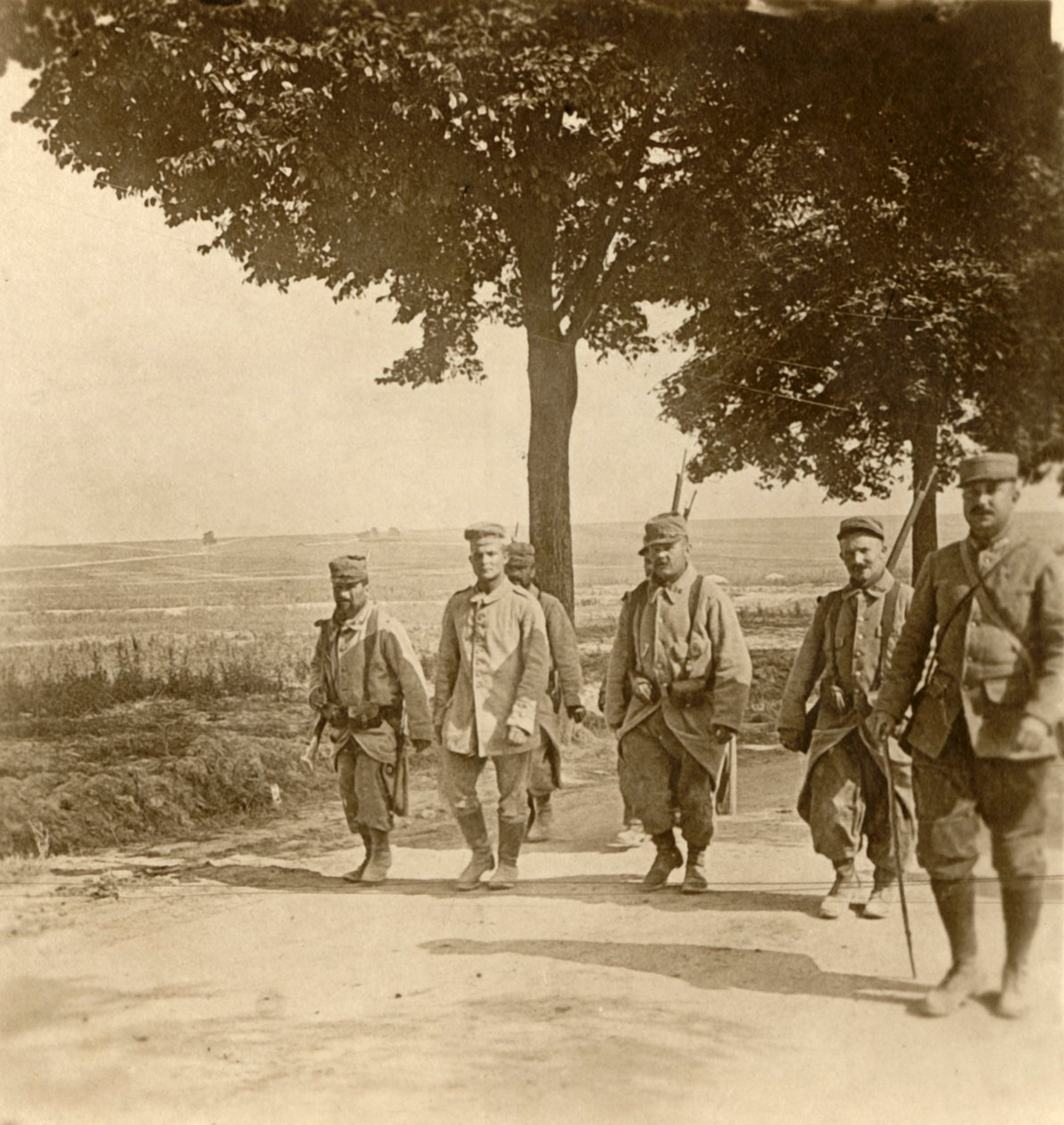 Yakalanan Alman keskin nişancı, Şampanya, kuzey Fransa, c1914-c1918 by Unbekannt