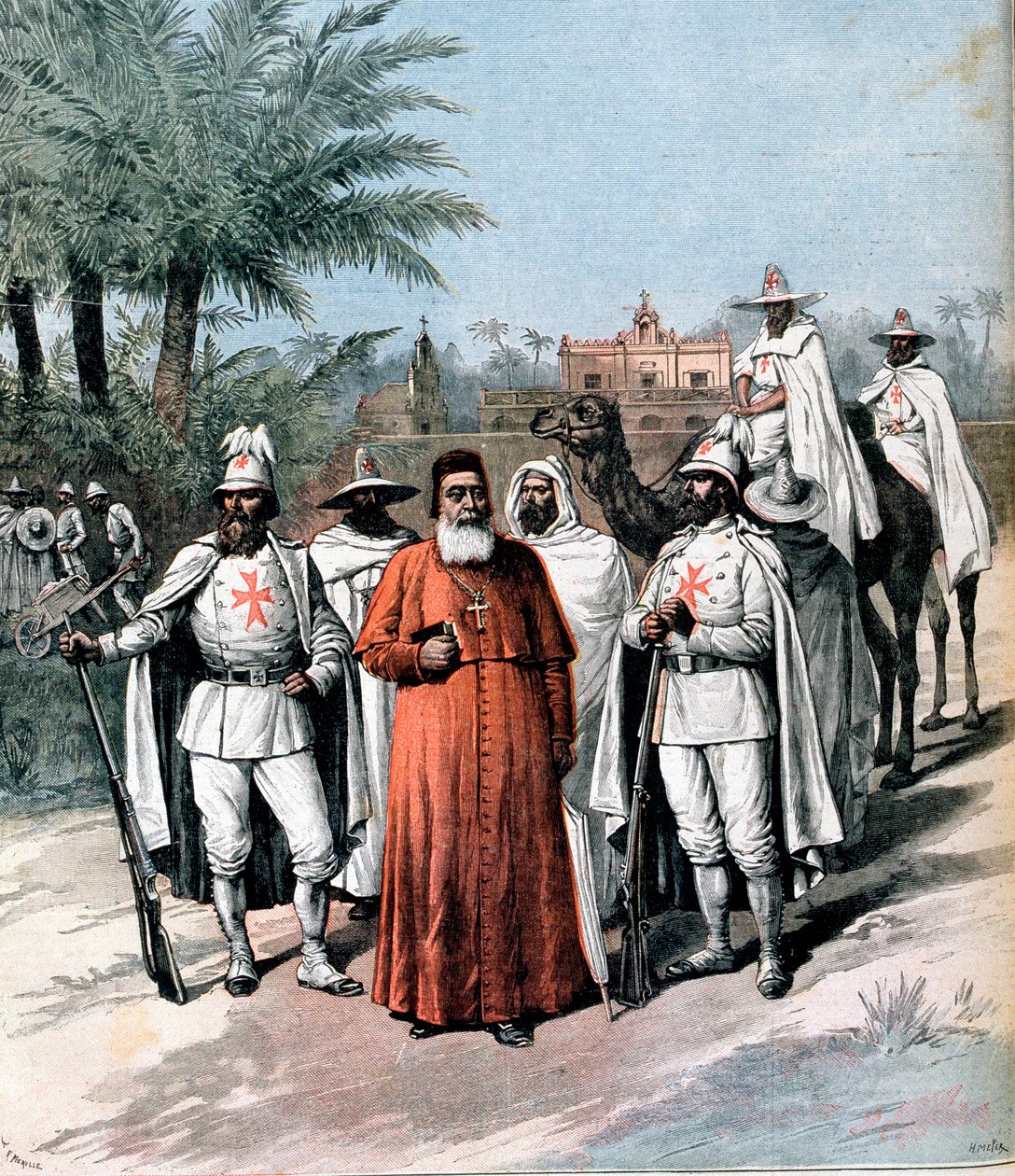Kardinal Lavigerie, Kölelik Karşıtı Cemiyetin Kurucusu, 1891 by Unbekannt