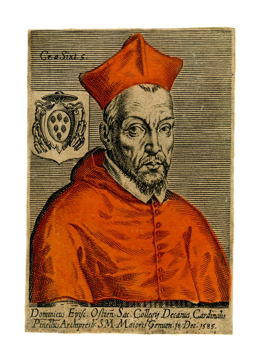 Kardinal Pinette, 1585 by Unbekannt