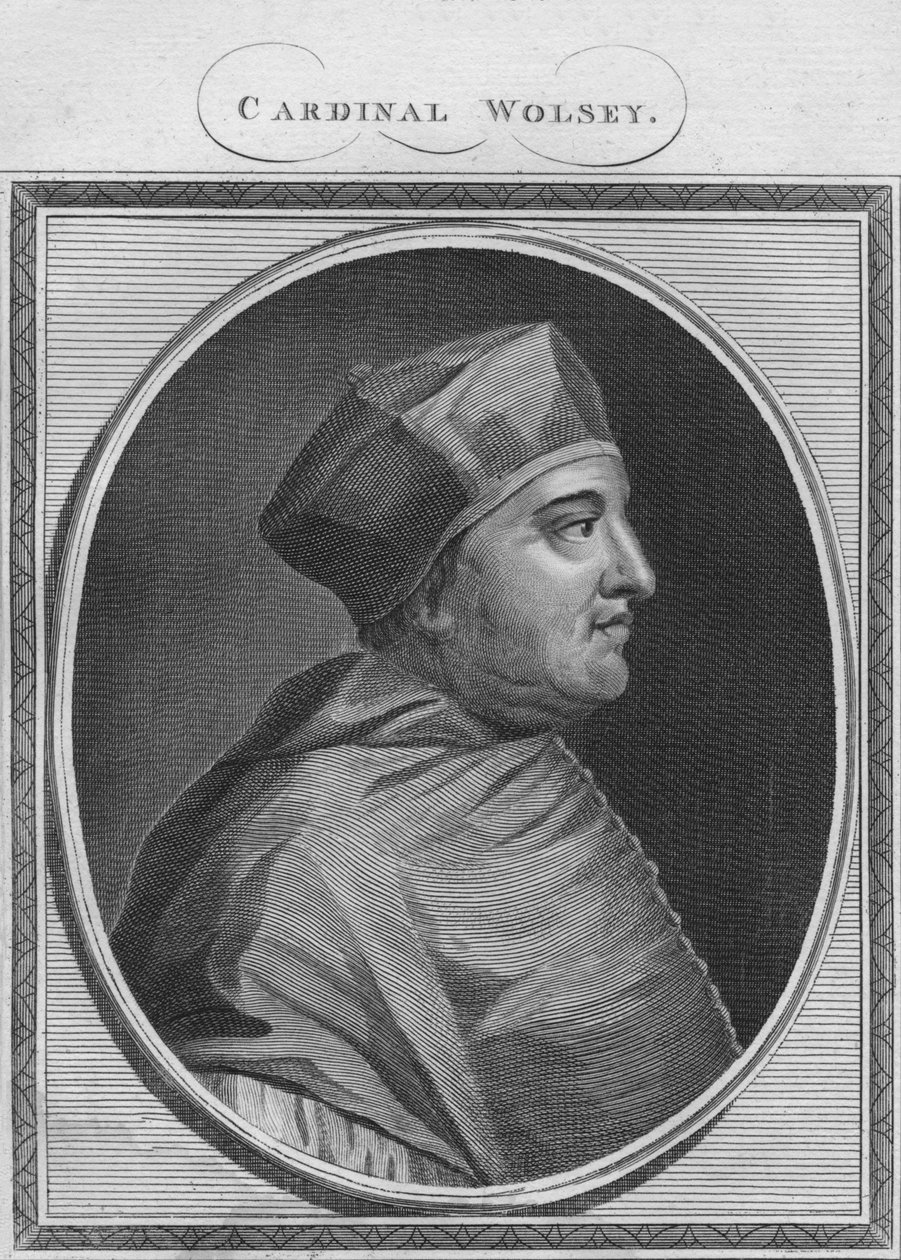 Kardinal Wolsey, 1785. by Unbekannt