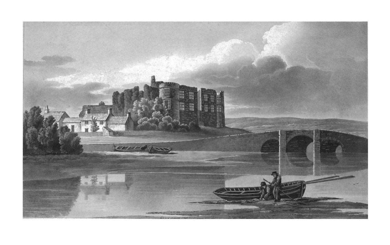 Carew Kalesi, Pembrokeshire, c1817. by Unbekannt