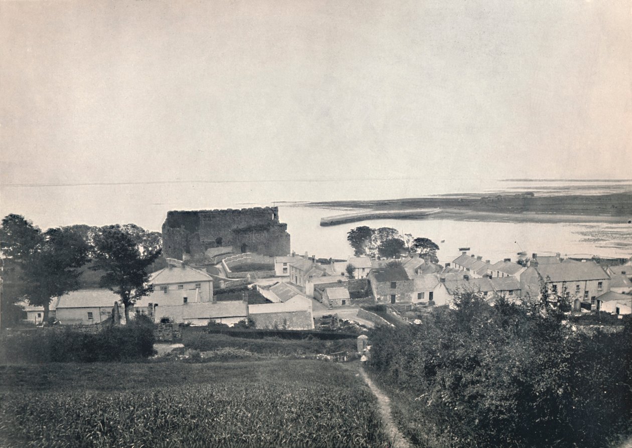Carlingford - Carlingford Kalesi Harabelerini Göstermek, 1895 by Unbekannt