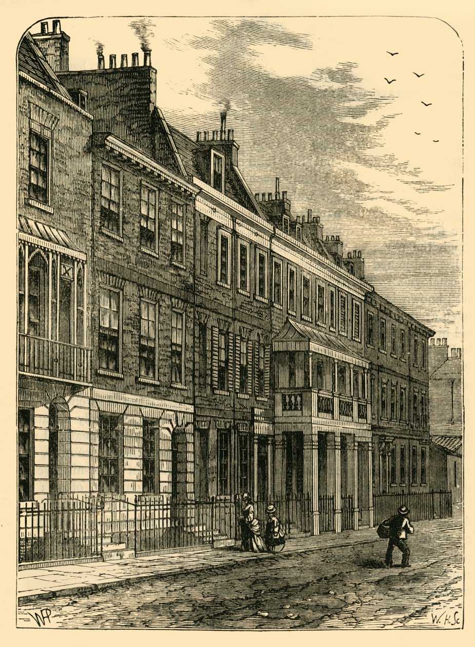 Carlyles Evi, Büyük Cheyne Row, c1876. by Unbekannt