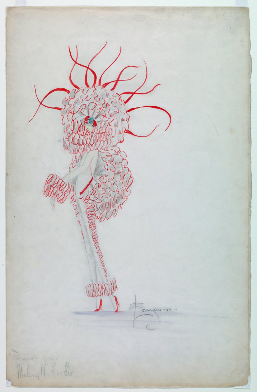 Karanfil Kızları, Midnight Frolic, Ziegfeld Follies için, 1921 by Unbekannt