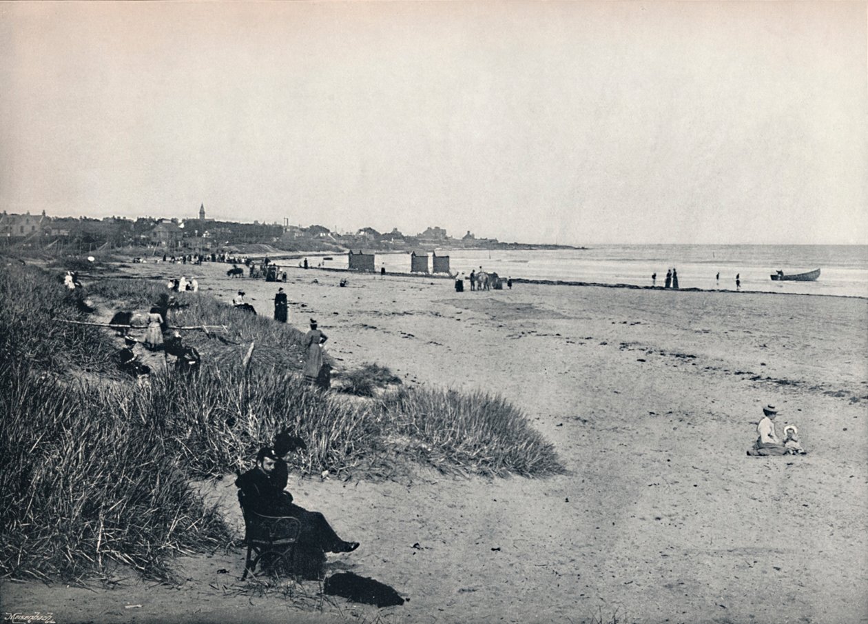 Carnousetie - Kasaba ve Sahil, 1895 by Unbekannt