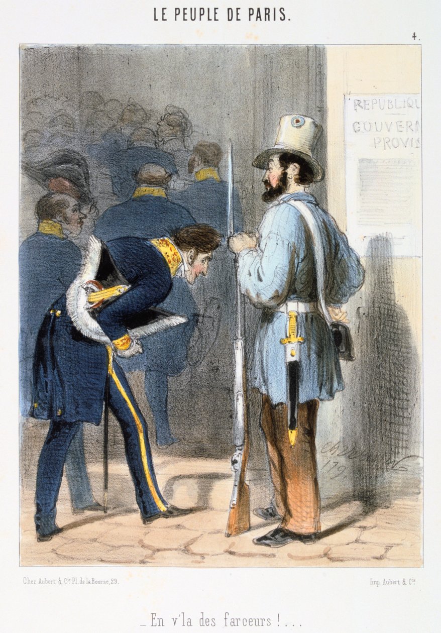 Paris Komünü ile ilgili karikatür, 1870