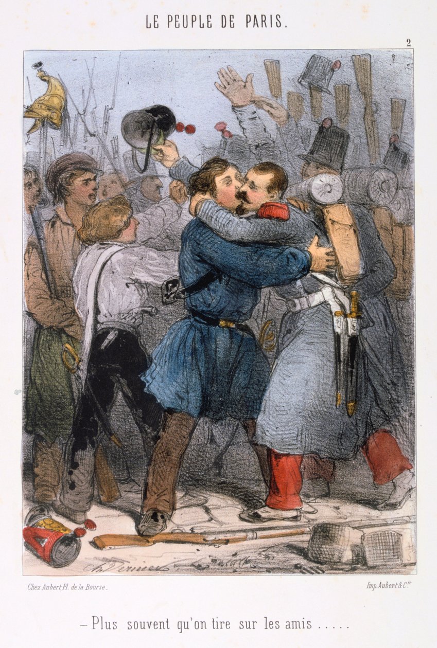 Paris Komünü ile ilgili karikatür, 1870