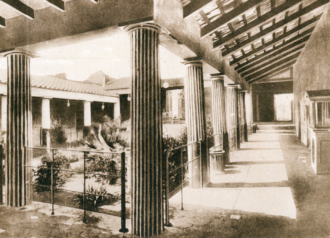 Altın Aşk Tanrısı Evi, Pompeii, İtalya, c1900'ler by Unbekannt